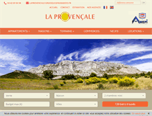 Tablet Screenshot of la-provencale.net